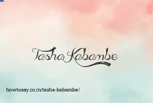 Tasha Kabambe