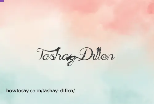 Tashay Dillon