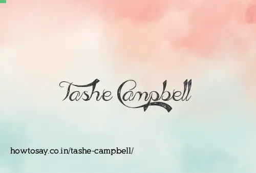 Tashe Campbell