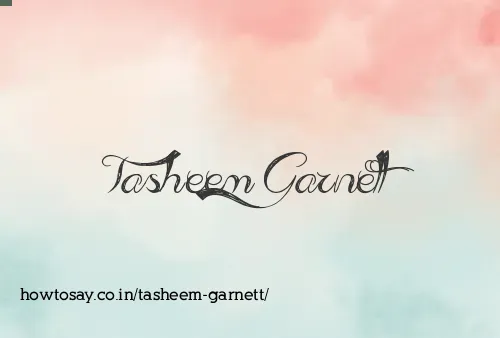 Tasheem Garnett