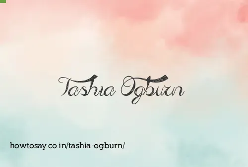 Tashia Ogburn