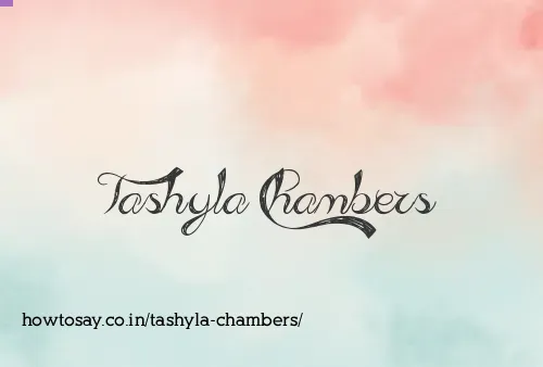 Tashyla Chambers