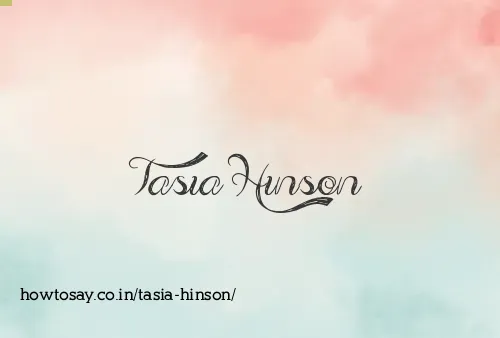 Tasia Hinson