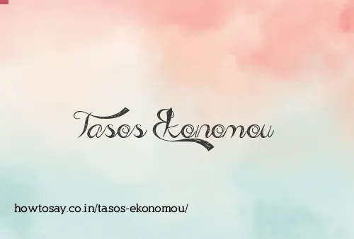 Tasos Ekonomou