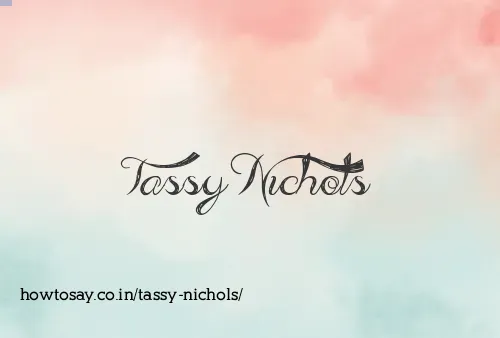 Tassy Nichols