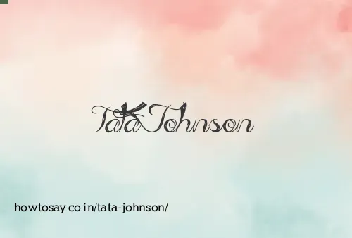 Tata Johnson
