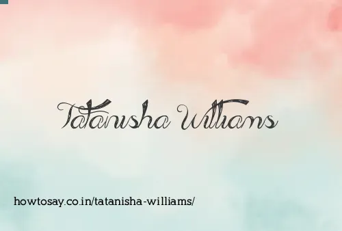 Tatanisha Williams