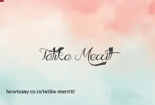 Tatika Merritt