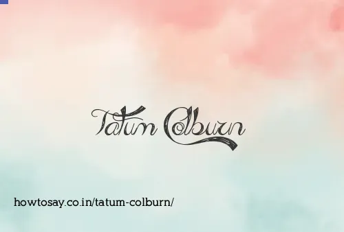 Tatum Colburn