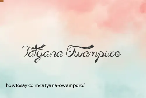 Tatyana Owampuro