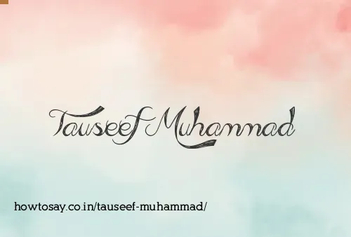 Tauseef Muhammad