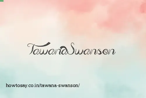 Tawana Swanson