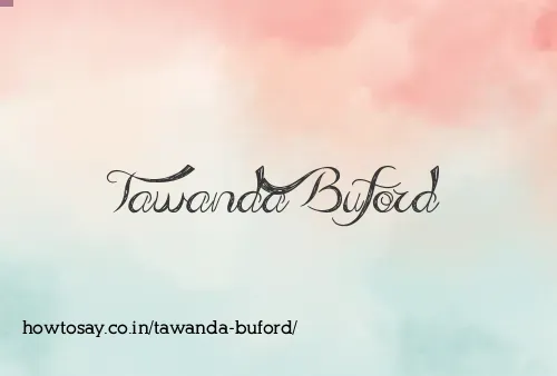 Tawanda Buford