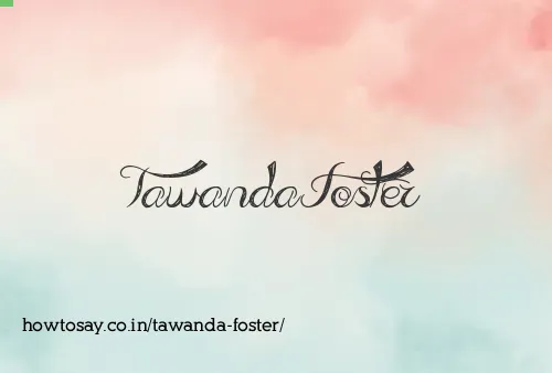 Tawanda Foster