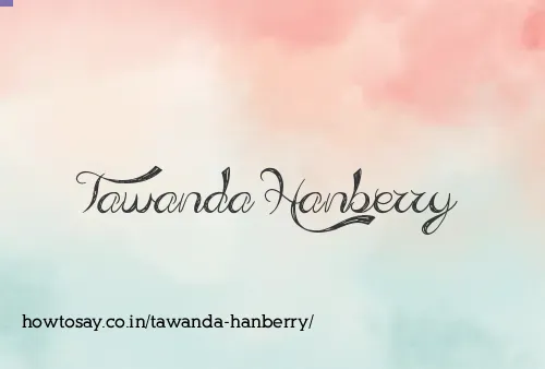 Tawanda Hanberry