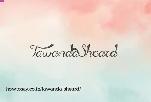 Tawanda Sheard