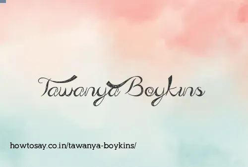 Tawanya Boykins
