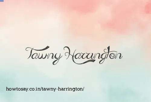 Tawny Harrington