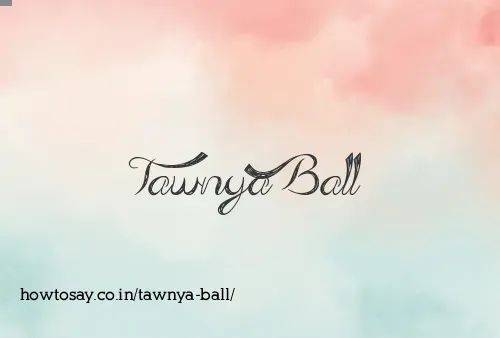 Tawnya Ball