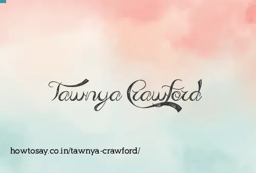 Tawnya Crawford