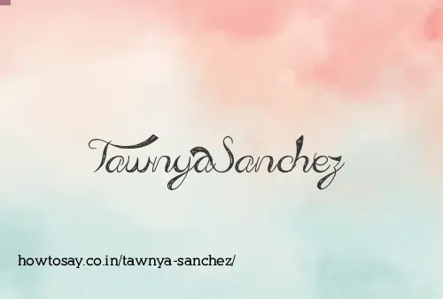 Tawnya Sanchez