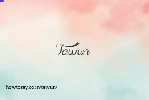 Tawun