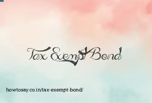 Tax Exempt Bond
