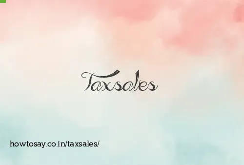 Taxsales