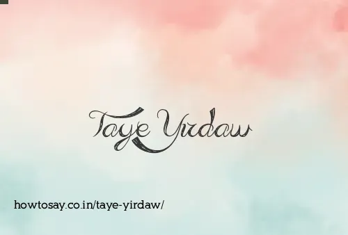 Taye Yirdaw