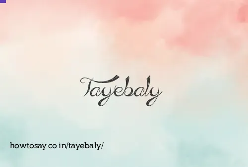 Tayebaly