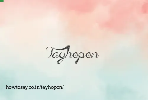 Tayhopon