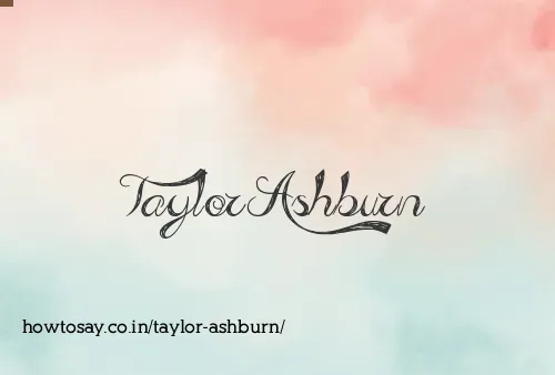 Taylor Ashburn