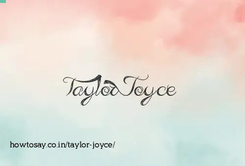 Taylor Joyce