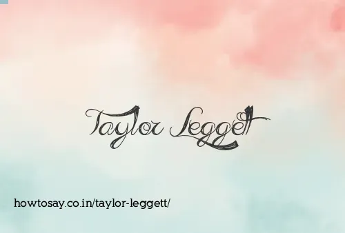 Taylor Leggett