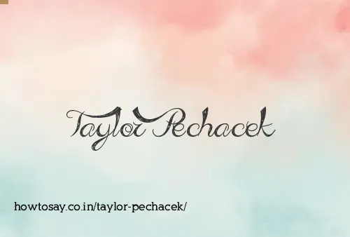 Taylor Pechacek
