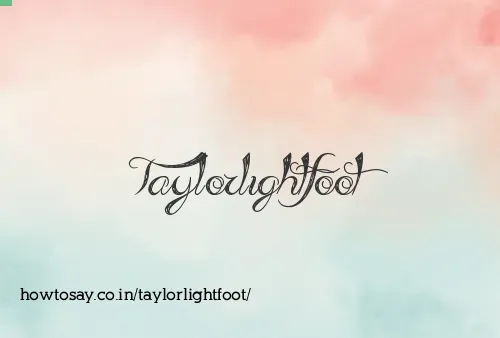 Taylorlightfoot