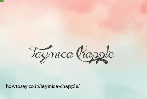Taymica Chapple