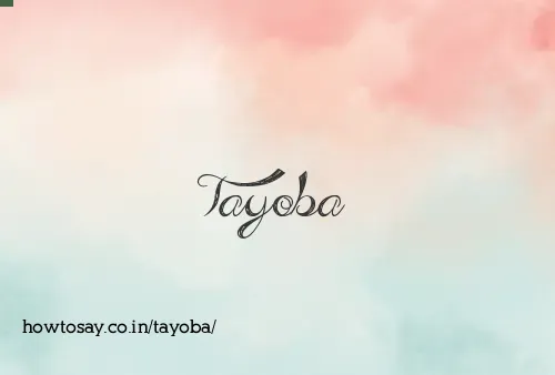 Tayoba