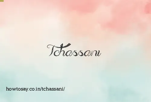 Tchassani