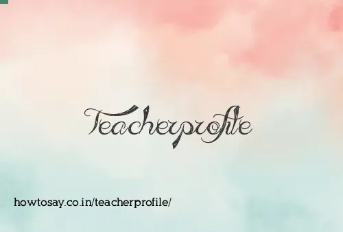 Teacherprofile
