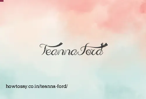 Teanna Ford