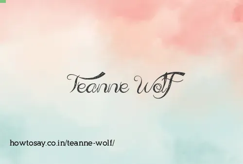 Teanne Wolf