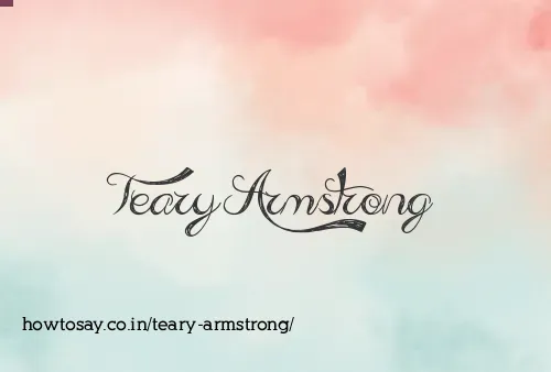 Teary Armstrong