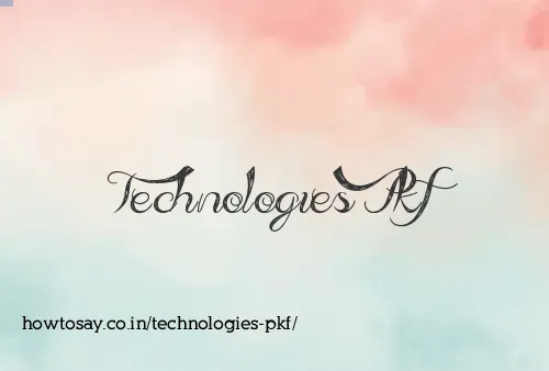 Technologies Pkf