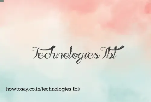 Technologies Tbl
