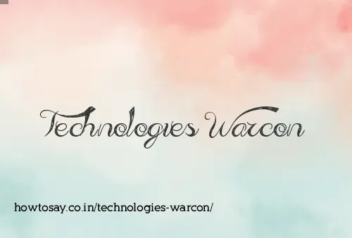 Technologies Warcon