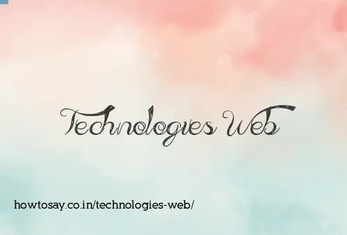Technologies Web