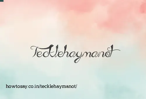 Tecklehaymanot