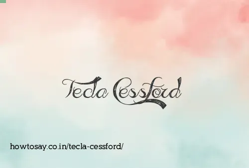 Tecla Cessford