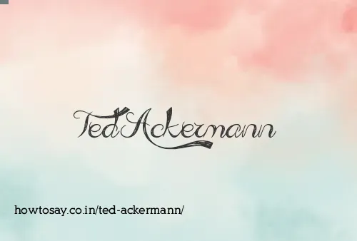 Ted Ackermann